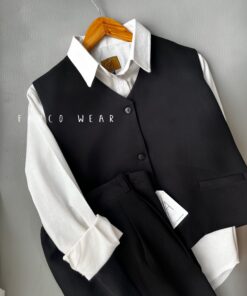 ست ژیله و شلوار کرپ Fiano