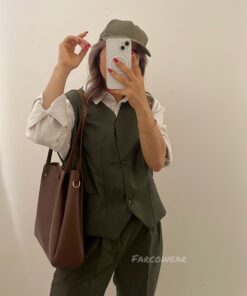 ست مینا فاستونی رنگ یشمی 055