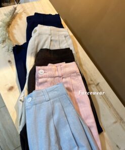 شلوار لینن اسلپ زنانه خنک و راحت کد 1002