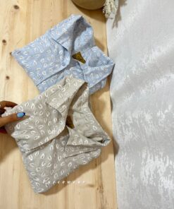 شومیز گره ای دخترانه طرح برگ 1007